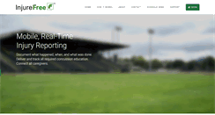 Desktop Screenshot of injurefree.com
